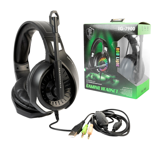 [14037NE] Auricular Gamer Rgb