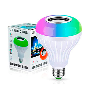 [14044SR] Lampara Led Rgb Parlante