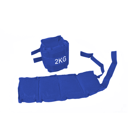[15024AZ] Tobillera Con Peso 2Kg