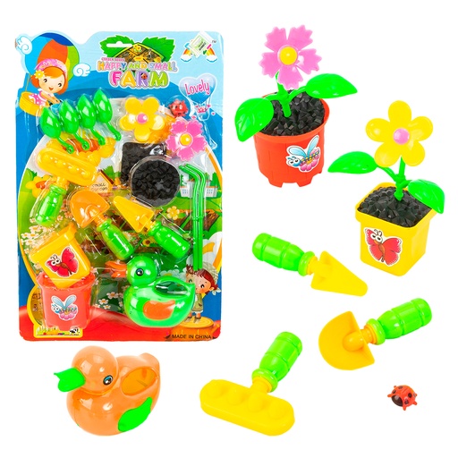 [3256 SR] Set De Jardineria En Blister