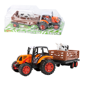 [3371 NA] Tractor A Fricción C/Animales