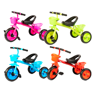 [5030 SR] Triciclo Con Canasto Y Campana