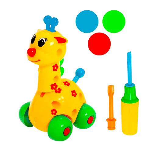 [5085 VE] Juego De Arrastre Jirafa