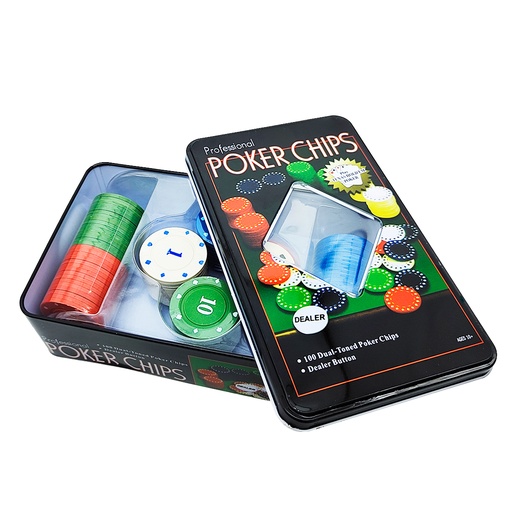 [5121 NE] Fichero Poker X100 En Lata