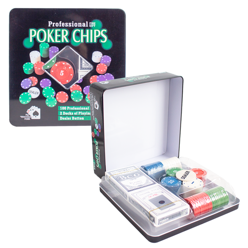 [5122 NE] Set De Poker X 100 Fichas
