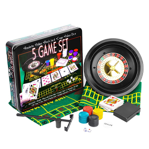 [5143 NE] Juego De Mesa 5 En 1