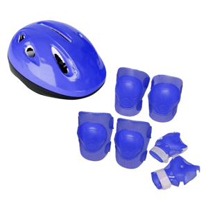 [5159 AZ] Set Casco + Rodillera + Codera