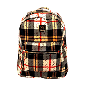 [6059 M1] Mochila Chica Escocesa