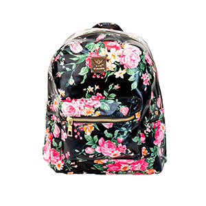 [6063 NE] Mochila Diseno Flores Chica