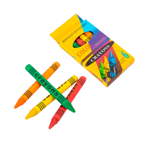 [7033 SR] Crayones X 6 P114-19-1