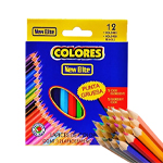 [7081 SR] Lapiz Color Corto X 12