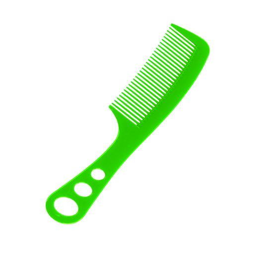 [8093 VE] Peine Plastico Con Mango 21 Cm