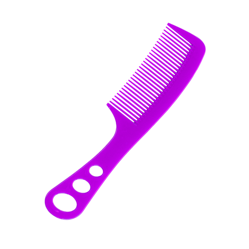 [8093 VI] Peine Plastico Con Mango 21 Cm