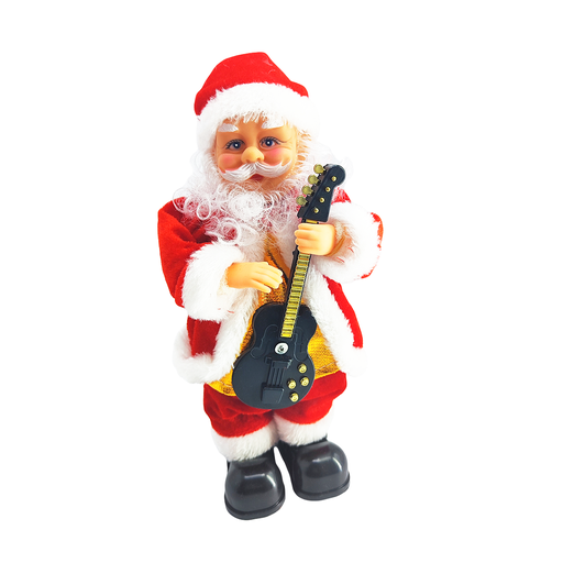 [12046M3] Papá Noel Luz Musical 29 Cm