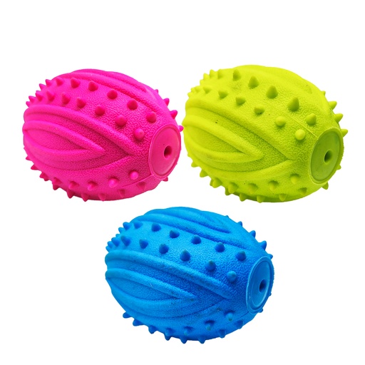 [13168SR] Pelota Ovalada Con Pinche