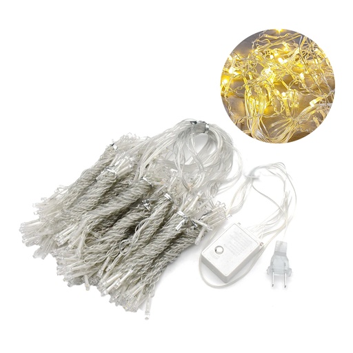 [LC-001LC] Cortina De Luces 3X3 Mts 352Led