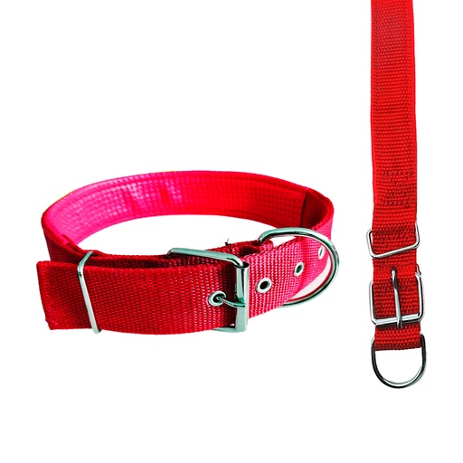 [13185RO] Collar Para Perro 4Cm