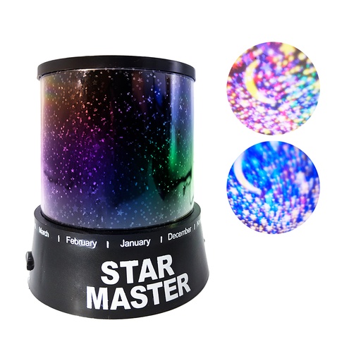 [0731 SR] Luz Noche Proyector Usb