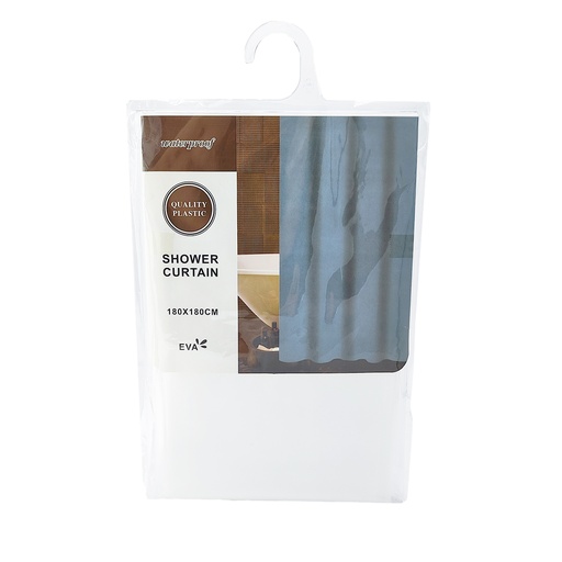 [0749 TR] Protector De Cortina De Baño Transparente
