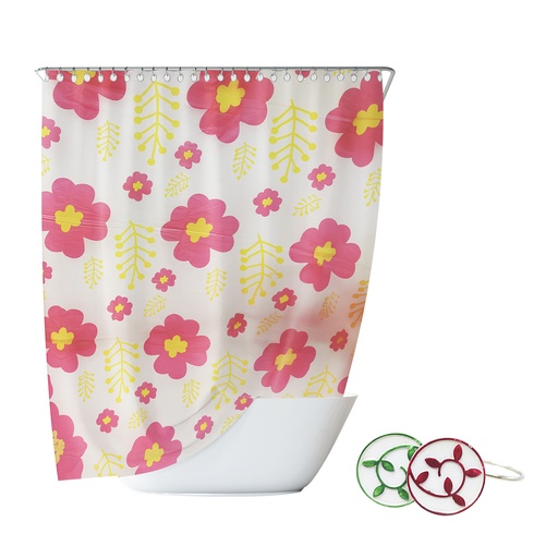 [0748 M4] Cortina De Baño 180X180Cm