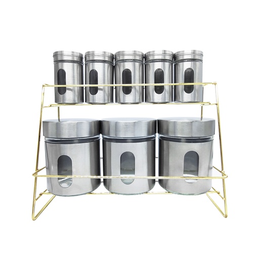 [0771 AC] Set De Especiero X8 Frascos