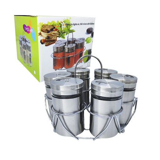 [0773 AC] Set De Especiero X6 Frascos