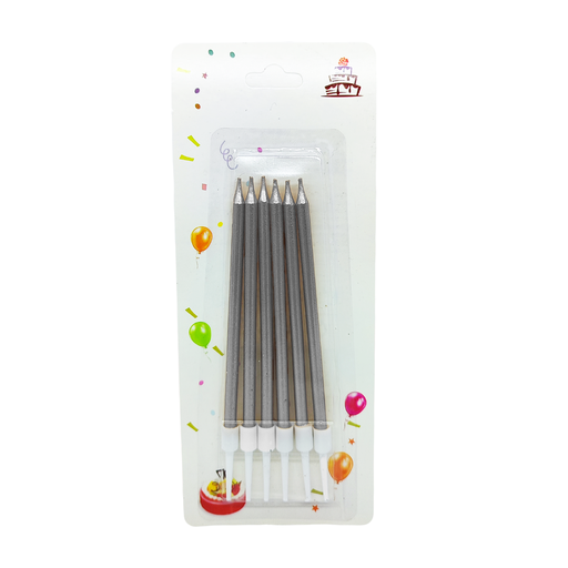 [0523 PL] Velas De Cumpleaños 6 Pcs