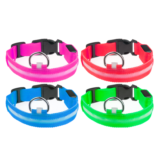 [13186SR] Collar Para Mascota Con Luz