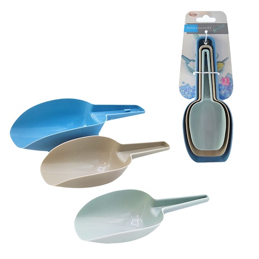 [0766 VE] Set De Cucharas De Medir X3