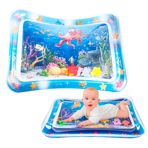 [5134M2] Alfombra Sensorial Para Bebe - Agua