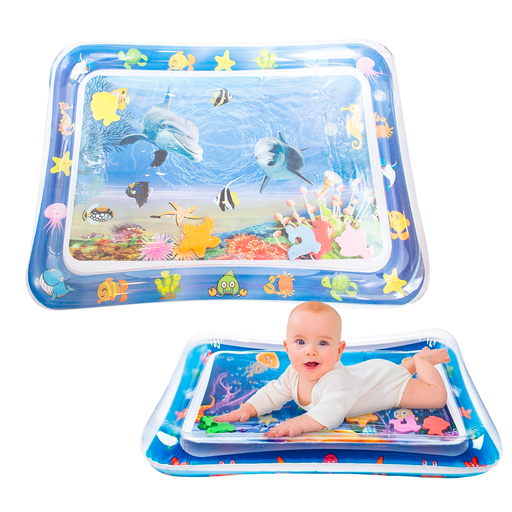 [5134M3] Alfombra Sensorial Para Bebe - Agua