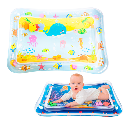 [5134M4] Alfombra Sensorial Para Bebe - Agua