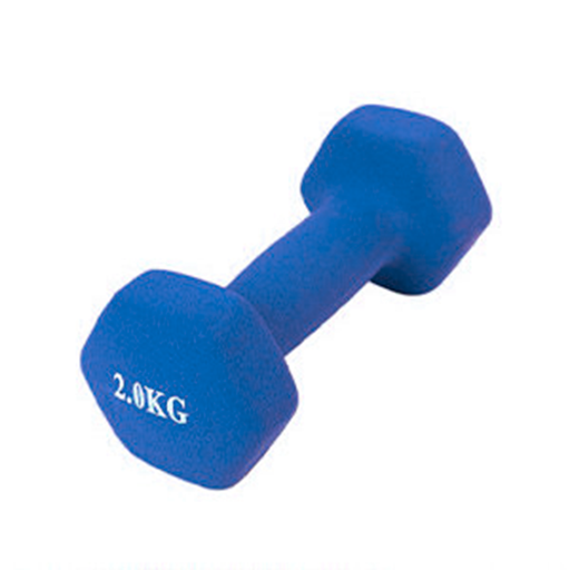 [15002CE] Mancuerna Hexa Engomada 2Kg