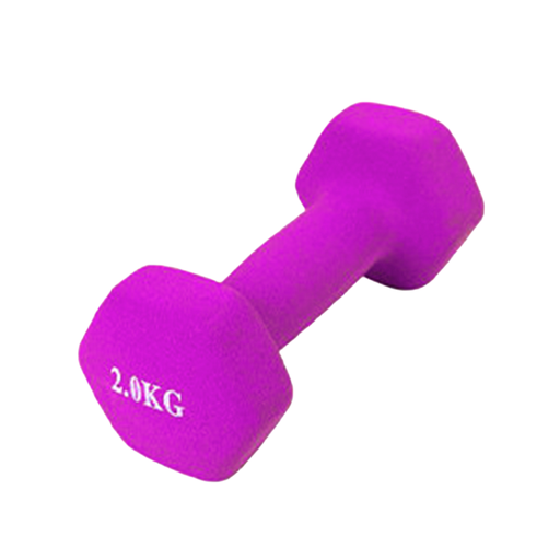 [15002FU] Mancuerna Hexa Engomada 2Kg