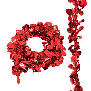 [12104ROPK] Boas Navideñas 4Cm X 2.5Mt PACK X 10