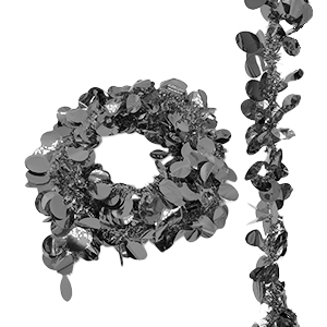 [12104PLPK] Boas Navideñas 4Cm X 2.5Mt KIT X 10