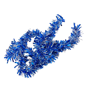 [12082AZPK] Boas Navideñas 8Cm X 2Mt PACK X 10