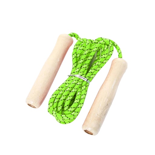 [5161VEPK] Soga De Saltar Madera Eco Pack x 10