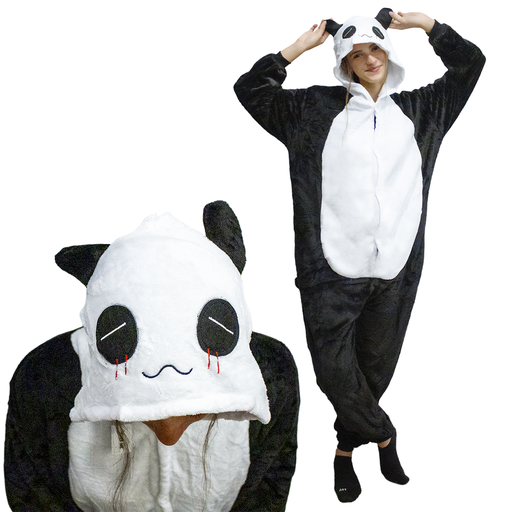 [9043NEM] Pijama adulto enterizo. Mod OSO PANDA