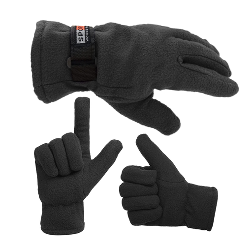 [9007 GR] Guante Polar Para Hombre