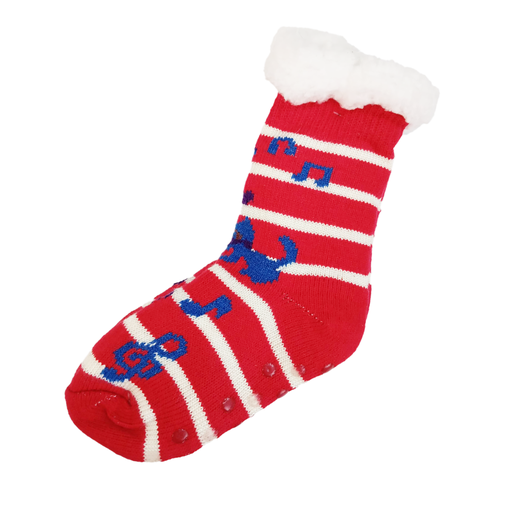 [9033ROA] PANTUMEDIAS TERMICAS INTERIOR CORDERITO-LINEAS Y NOTAS MUSICALES