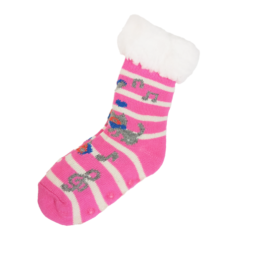 [9033FUA] PANTUMEDIAS TERMICAS INTERIOR CORDERITO-LINEAS Y NOTAS MUSICALES