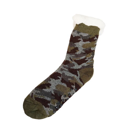 [9032M1] PANTUMEDIAS TERMICAS ADULTOS / CAMUFLADAS CON CORDERITO