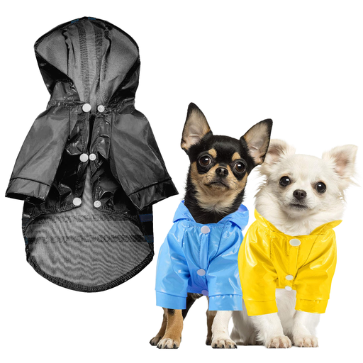 [13191NEL] Piloto Impermeable de Paseo Liso con Botones